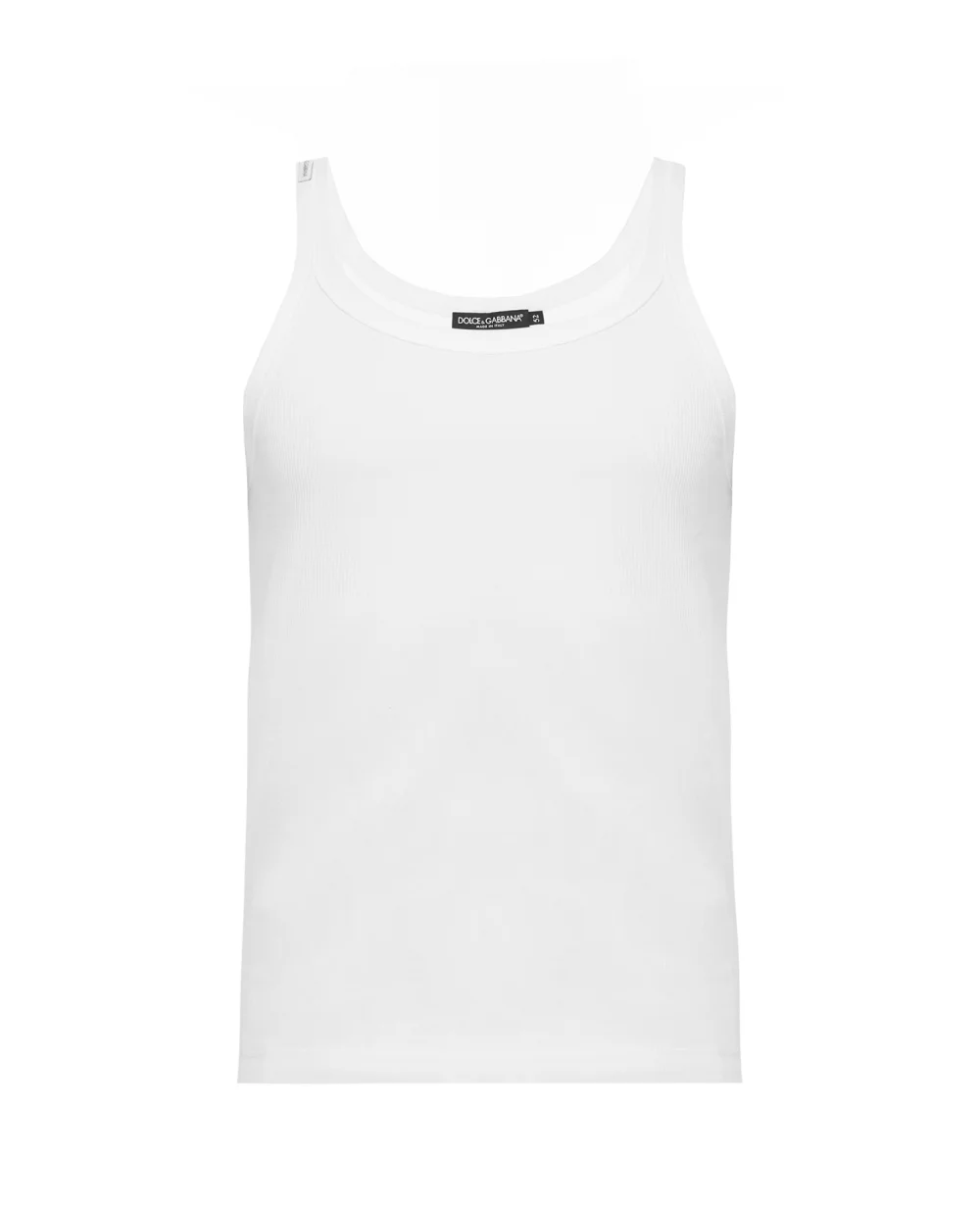 Майка Dolce&Gabbana G8KG5T-FU7AV, белый цвет • Купить в интернет-магазине Kameron