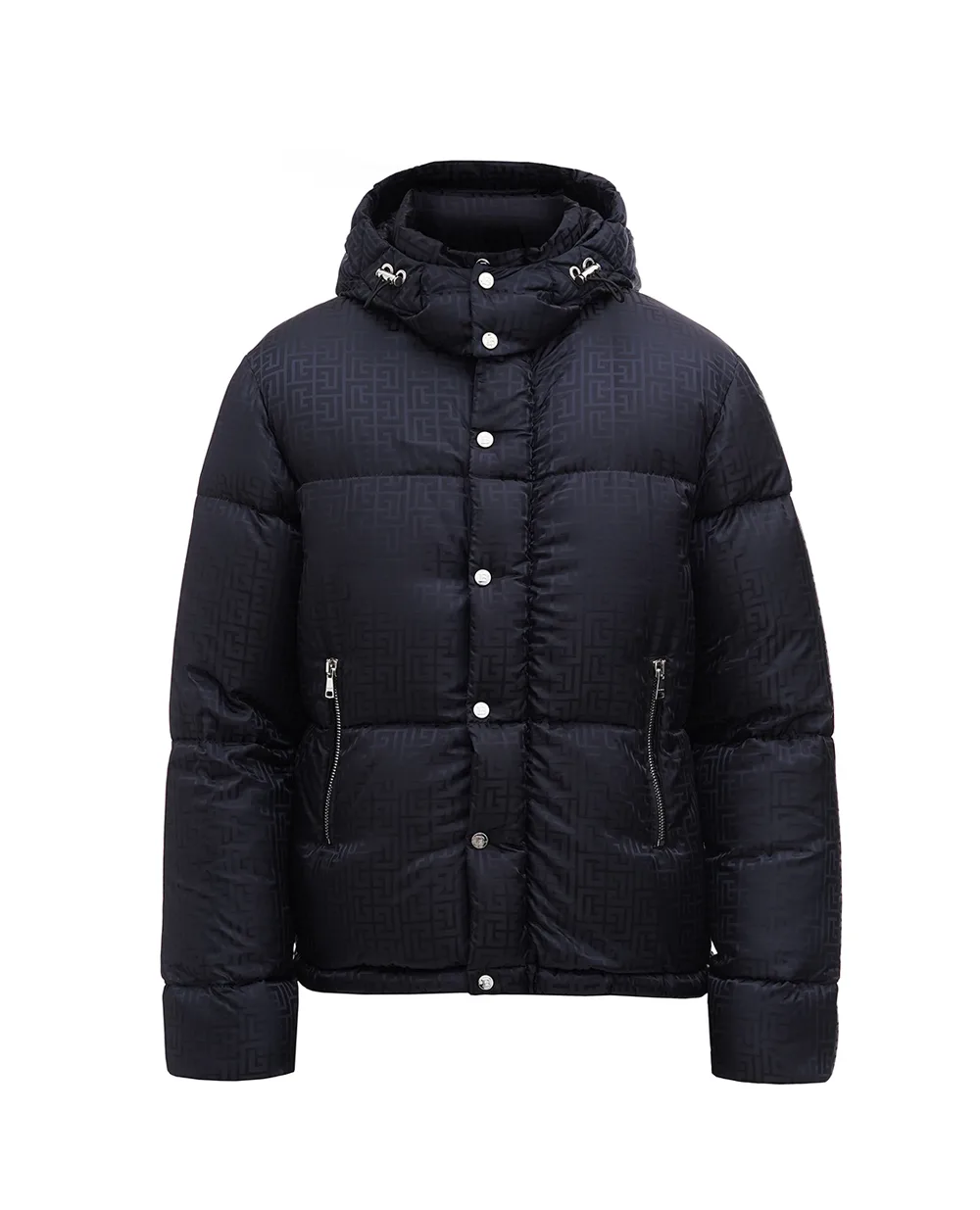 Пуховик Balmain BH1TP035XB11, чорний колір • Купити в інтернет-магазині Kameron