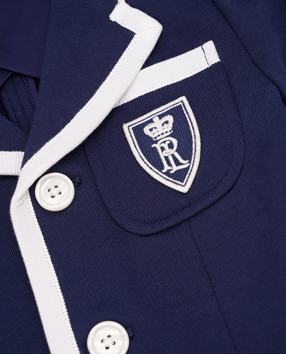 Детский блейзер Polo Ralph Lauren Kids 313935049001, темно-синий цвет • Купить в интернет-магазине Kameron