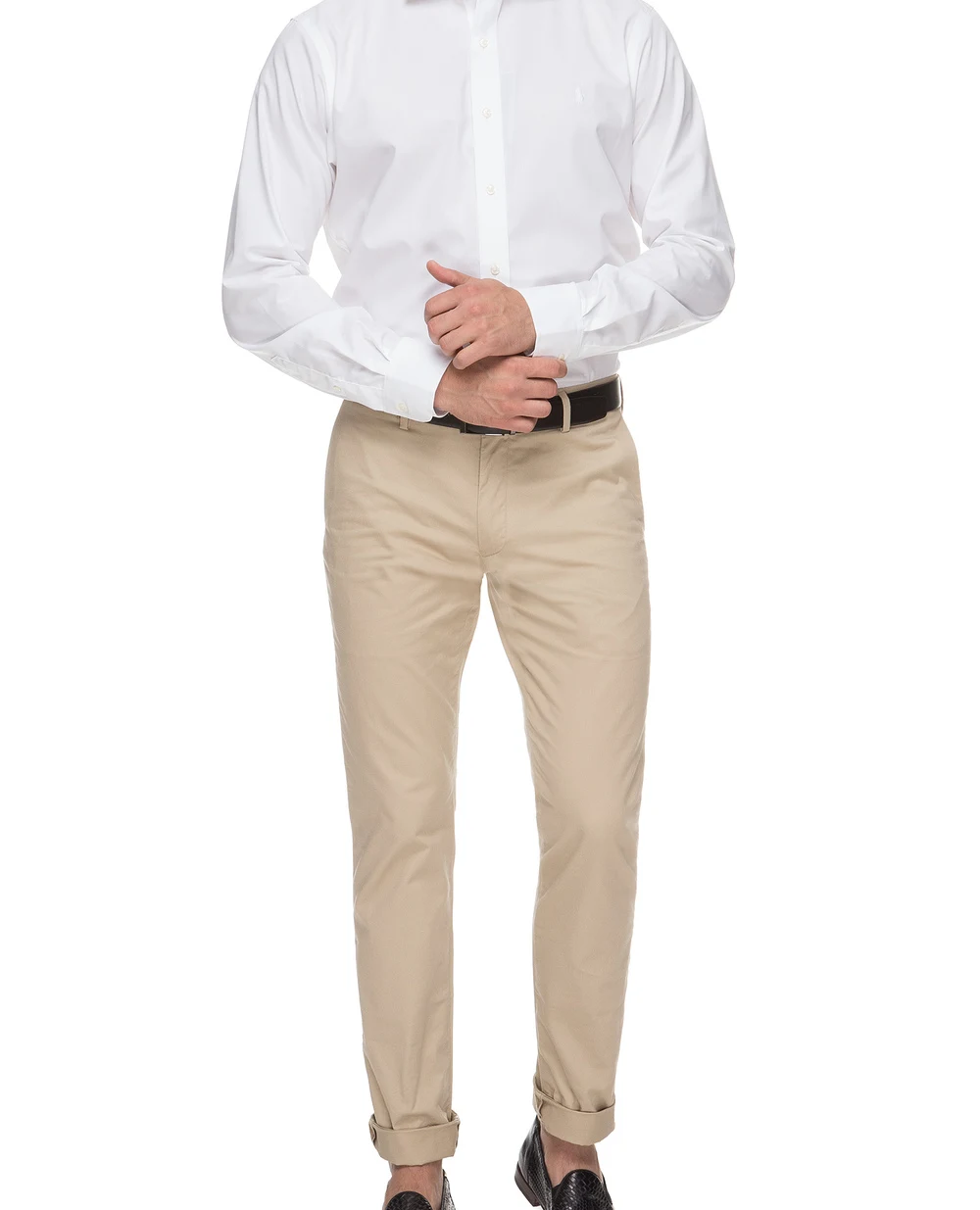 Рубашка Polo Ralph Lauren 712722193004, белый цвет • Купить в интернет-магазине Kameron