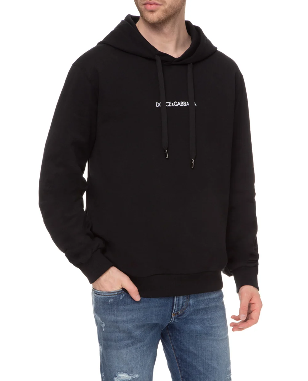 Худи Dolce&Gabbana G9OV2Z-FU7DU, черный цвет • Купить в интернет-магазине Kameron