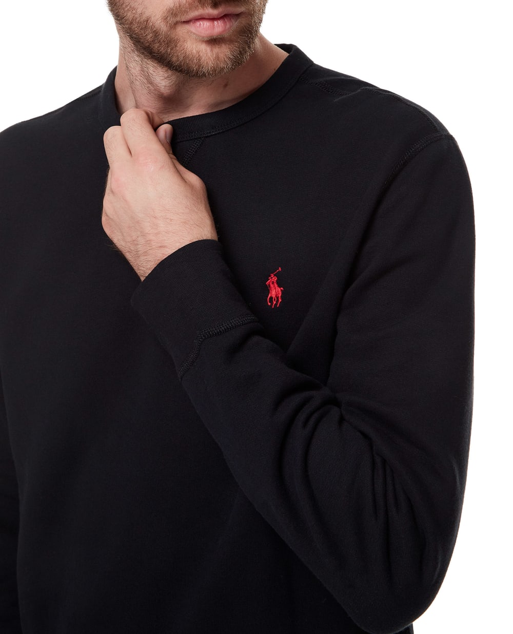 Свитшот Polo Ralph Lauren 710766772001, черный цвет • Купить в интернет-магазине Kameron