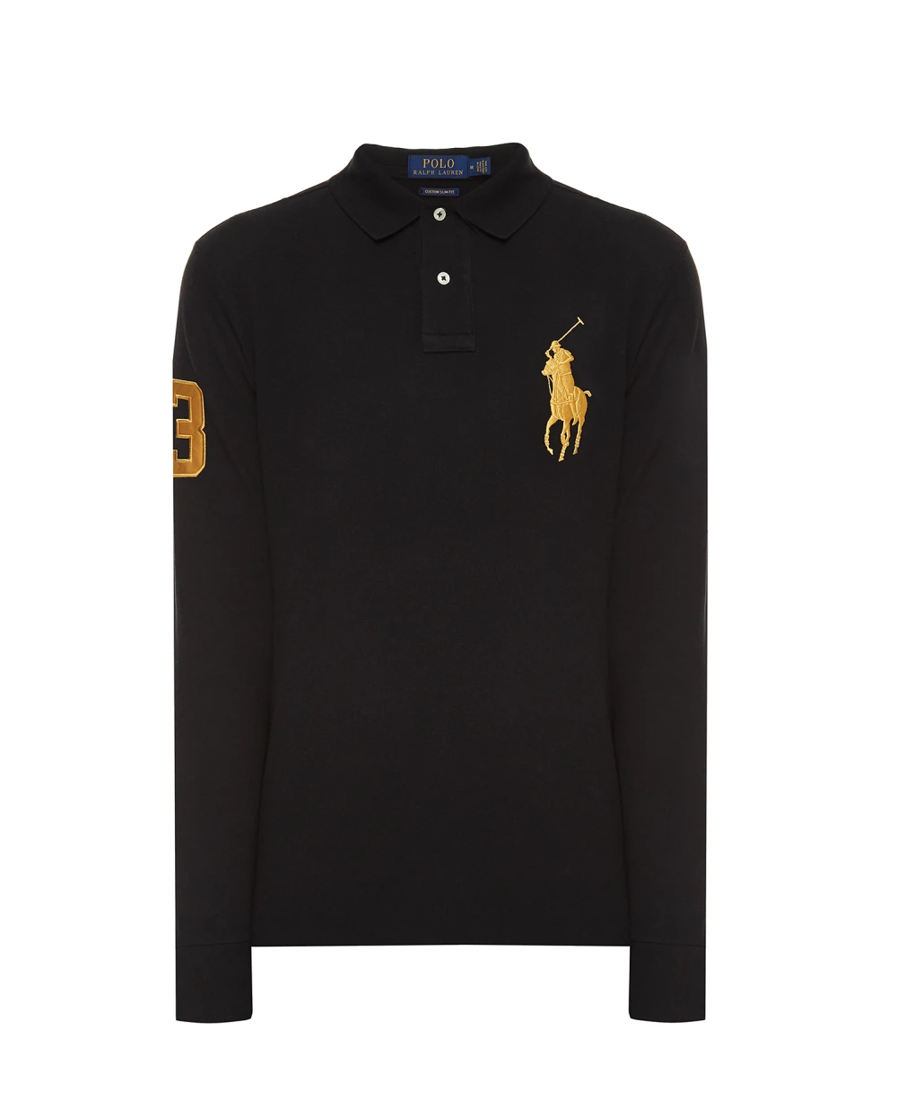 Поло Polo Ralph Lauren 710766856002, черный цвет • Купить в интернет-магазине Kameron
