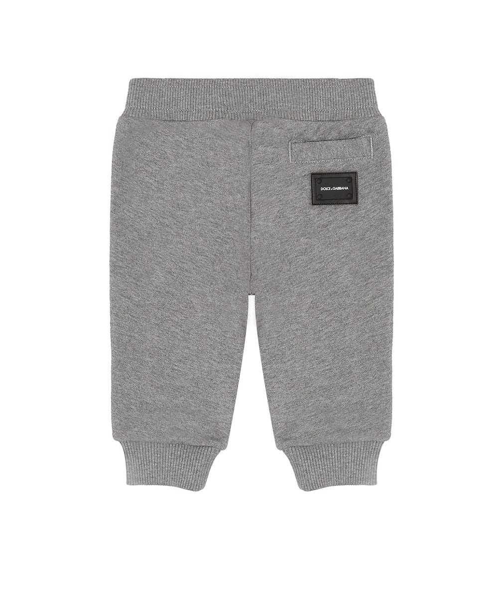 Дитячі спортивні штани (костюм) Dolce&Gabbana Kids L1JPT0-G7OLJ, сірий колір • Купити в інтернет-магазині Kameron
