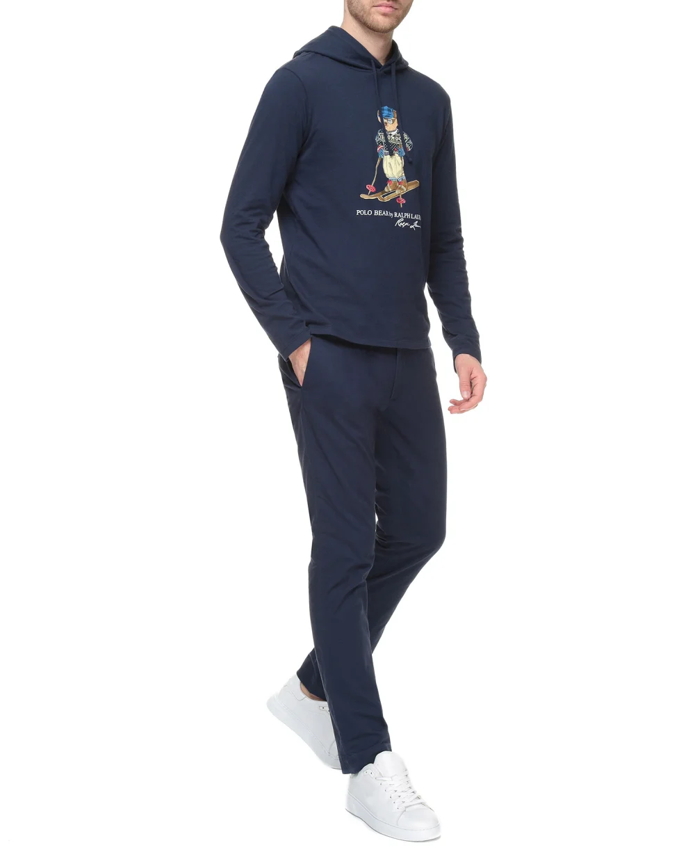 Худи Polo Ralph Lauren 710853354003, синий цвет • Купить в интернет-магазине Kameron