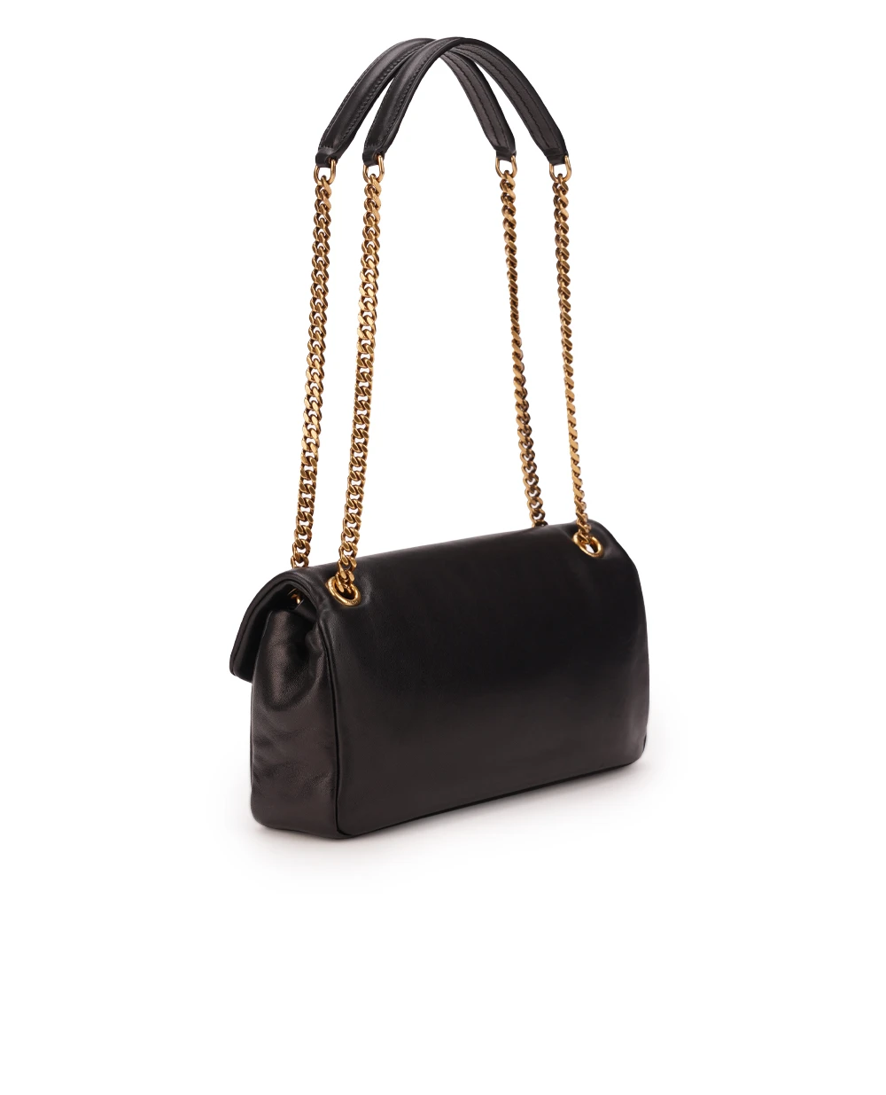 Кожаная сумка Calipso Saint Laurent 734153-AACQO, черный цвет • Купить в интернет-магазине Kameron