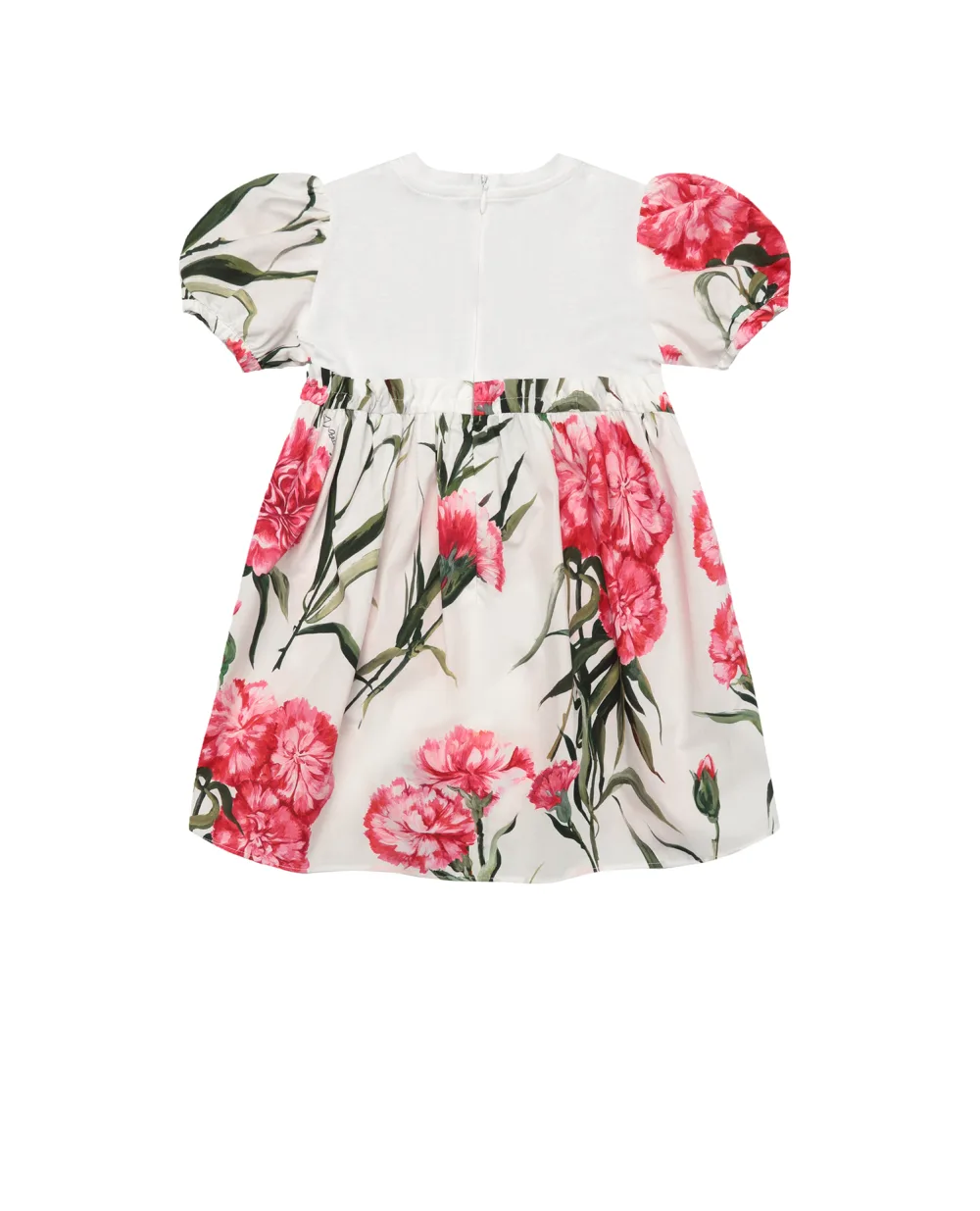 Детское платье Dolce&Gabbana Kids L2JD6K-G7I4R, белый цвет • Купить в интернет-магазине Kameron