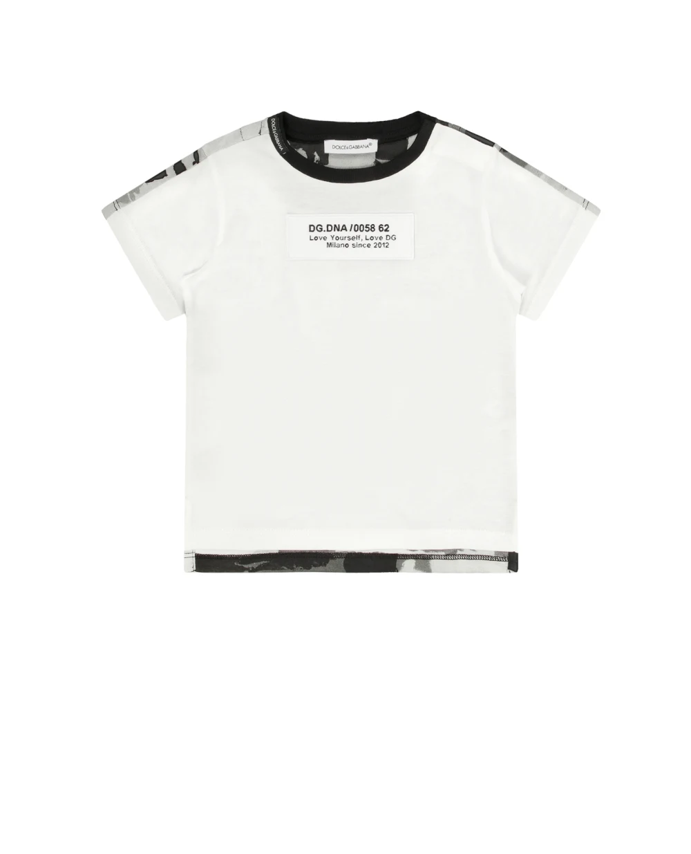 Футболка Dolce&Gabbana Kids L1JTDA-G7YKQ, разноцветный цвет • Купить в интернет-магазине Kameron