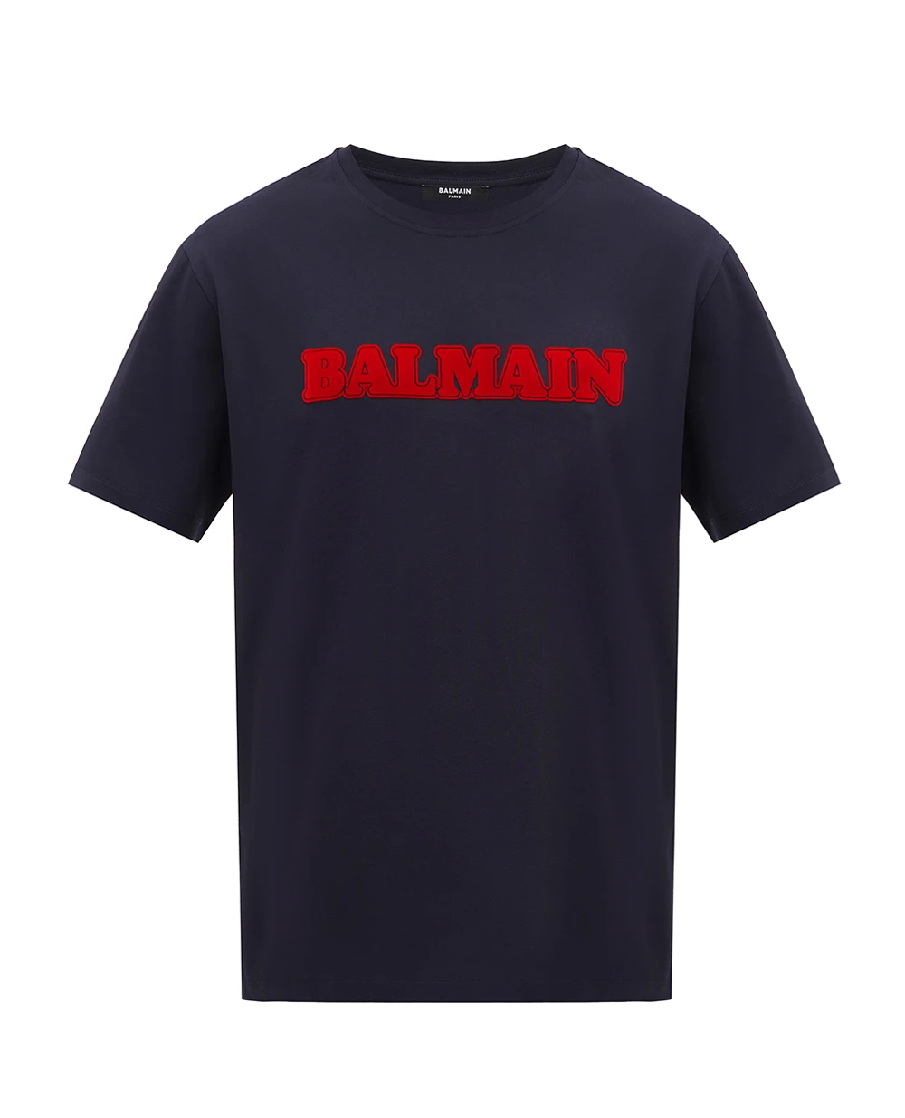 Футболка Balmain BH0EG000BC52, темно-синій колір • Купити в інтернет-магазині Kameron