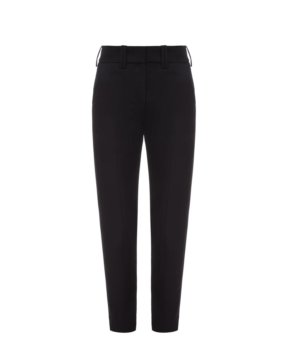Шерстяные брюки Balmain SF05299167L, черный цвет • Купить в интернет-магазине Kameron