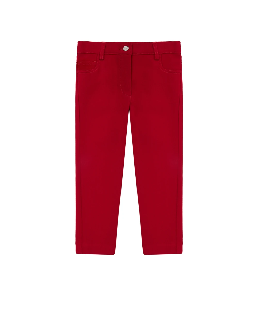 Детские брюки Dolce&Gabbana Kids L52P12-G7XRZ-B, бордовый цвет • Купить в интернет-магазине Kameron