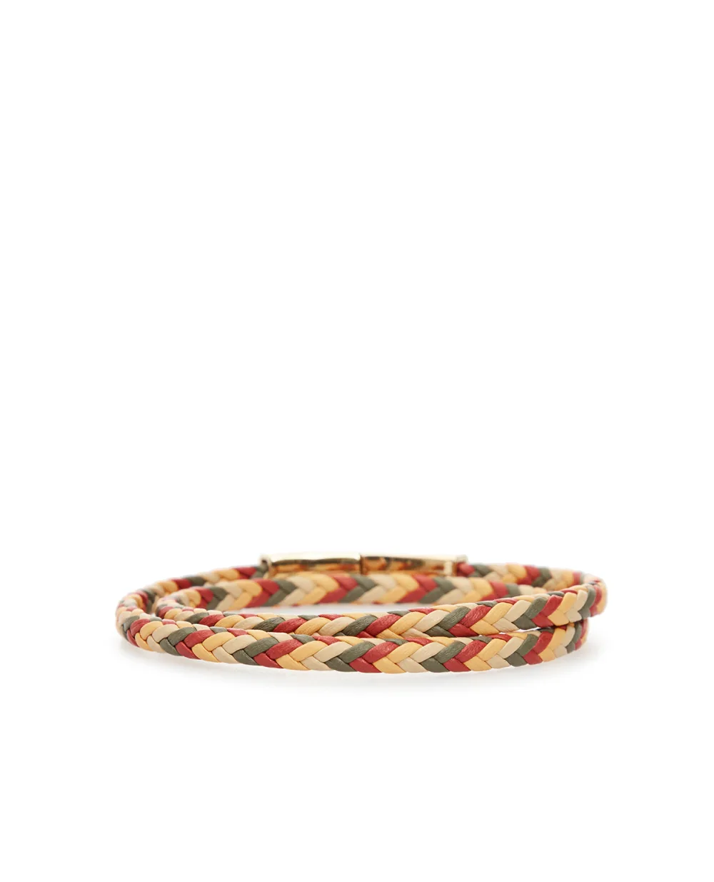 Кожаный браслет Dolce&Gabbana WBM5R6-W1111, разноцветный цвет • Купить в интернет-магазине Kameron