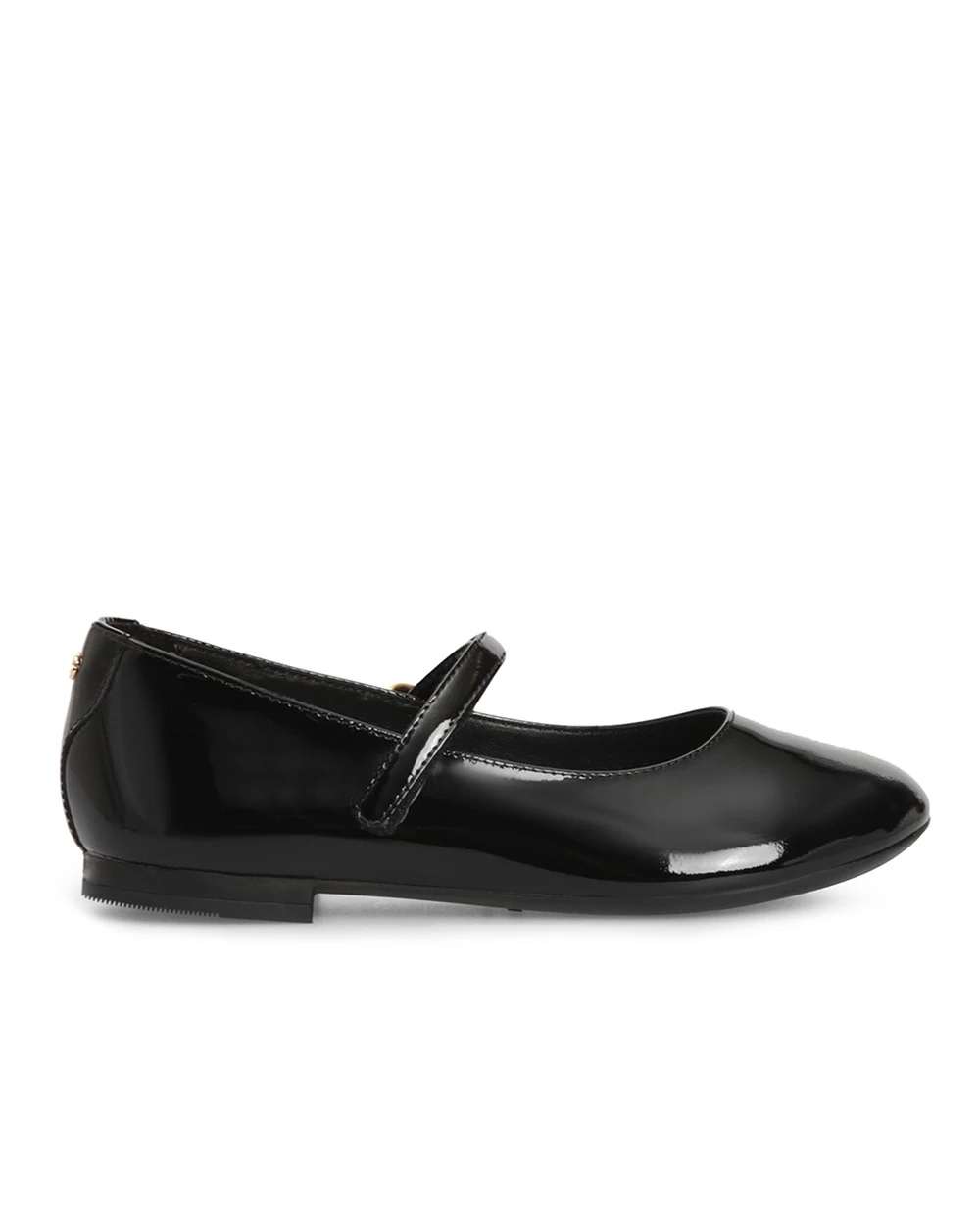 Детские лаковые балетки Dolce&Gabbana Kids D10699-A1328-M-, черный цвет • Купить в интернет-магазине Kameron