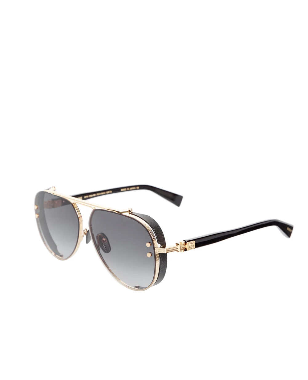 Солнцезащитные очки Capitaine Balmain BPS-125A-62, черный цвет • Купить в интернет-магазине Kameron