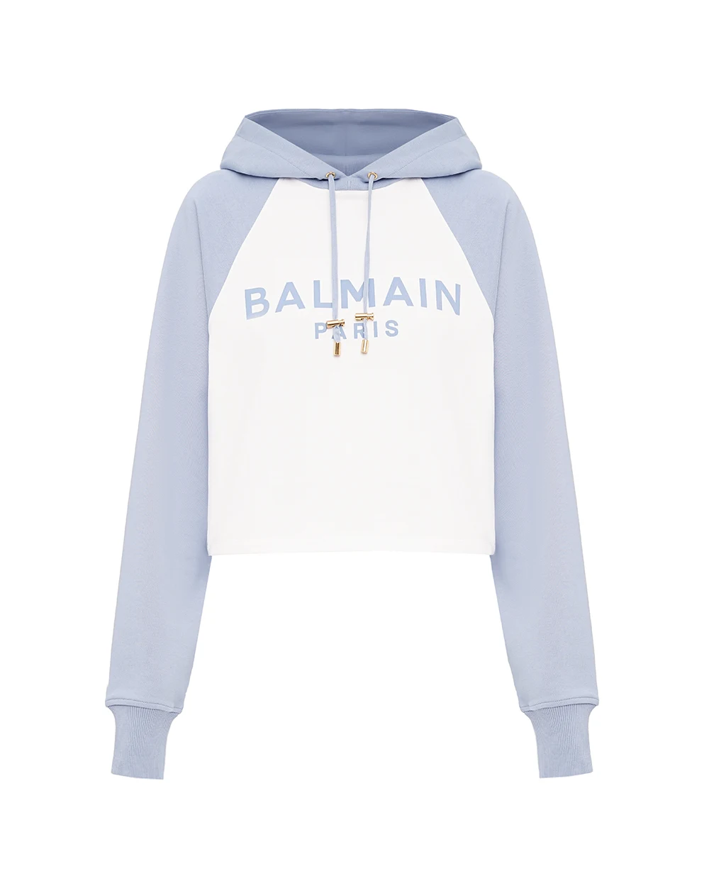 Худи Balmain CF1JP034BB02, белый цвет • Купить в интернет-магазине Kameron