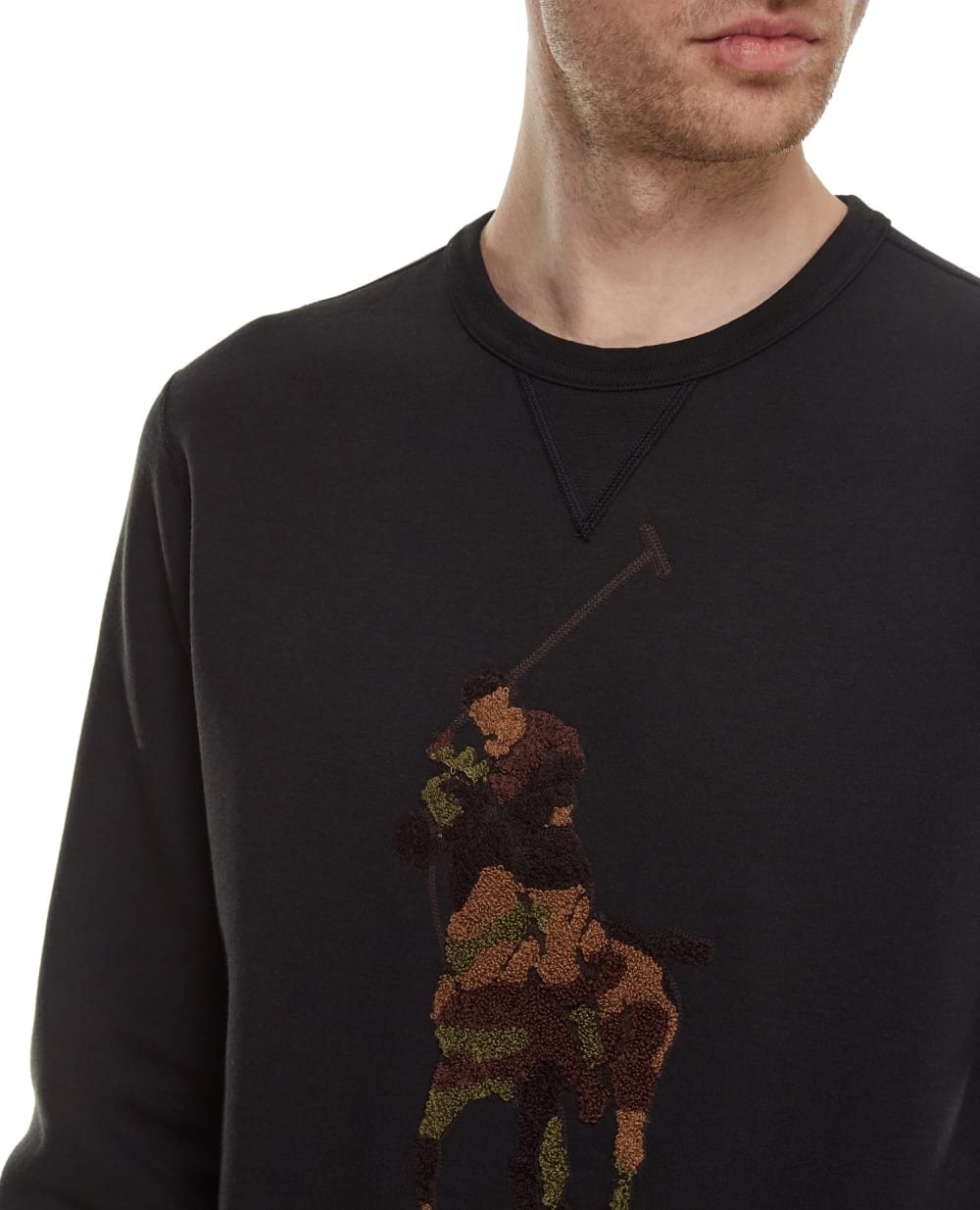 Свитшот Polo Ralph Lauren 710766862021, черный цвет • Купить в интернет-магазине Kameron