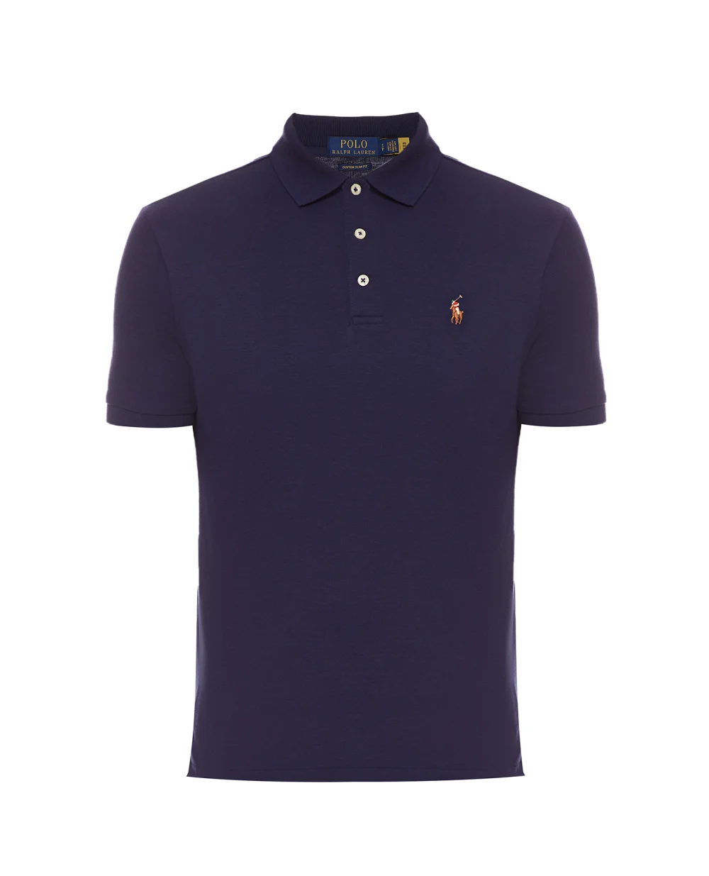 Поло Interlock Polo Ralph Lauren 710713130006, синий цвет • Купить в интернет-магазине Kameron