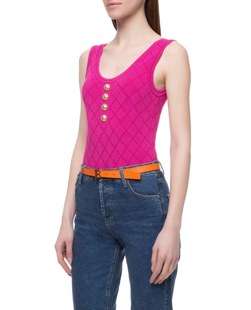 Боди Balmain SF10930K462-S, малиновый цвет • Купить в интернет-магазине Kameron