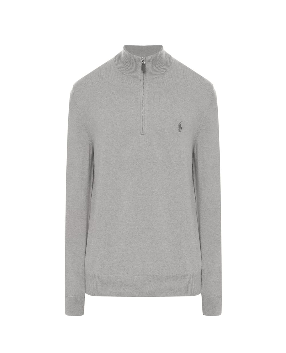 Шерстяная кофта Polo Ralph Lauren 710876756009, серый цвет • Купить в интернет-магазине Kameron