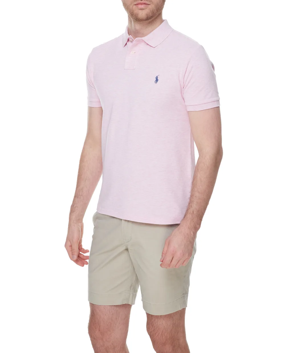 Поло Mesh Polo Ralph Lauren 710680784260, розовый цвет • Купить в интернет-магазине Kameron