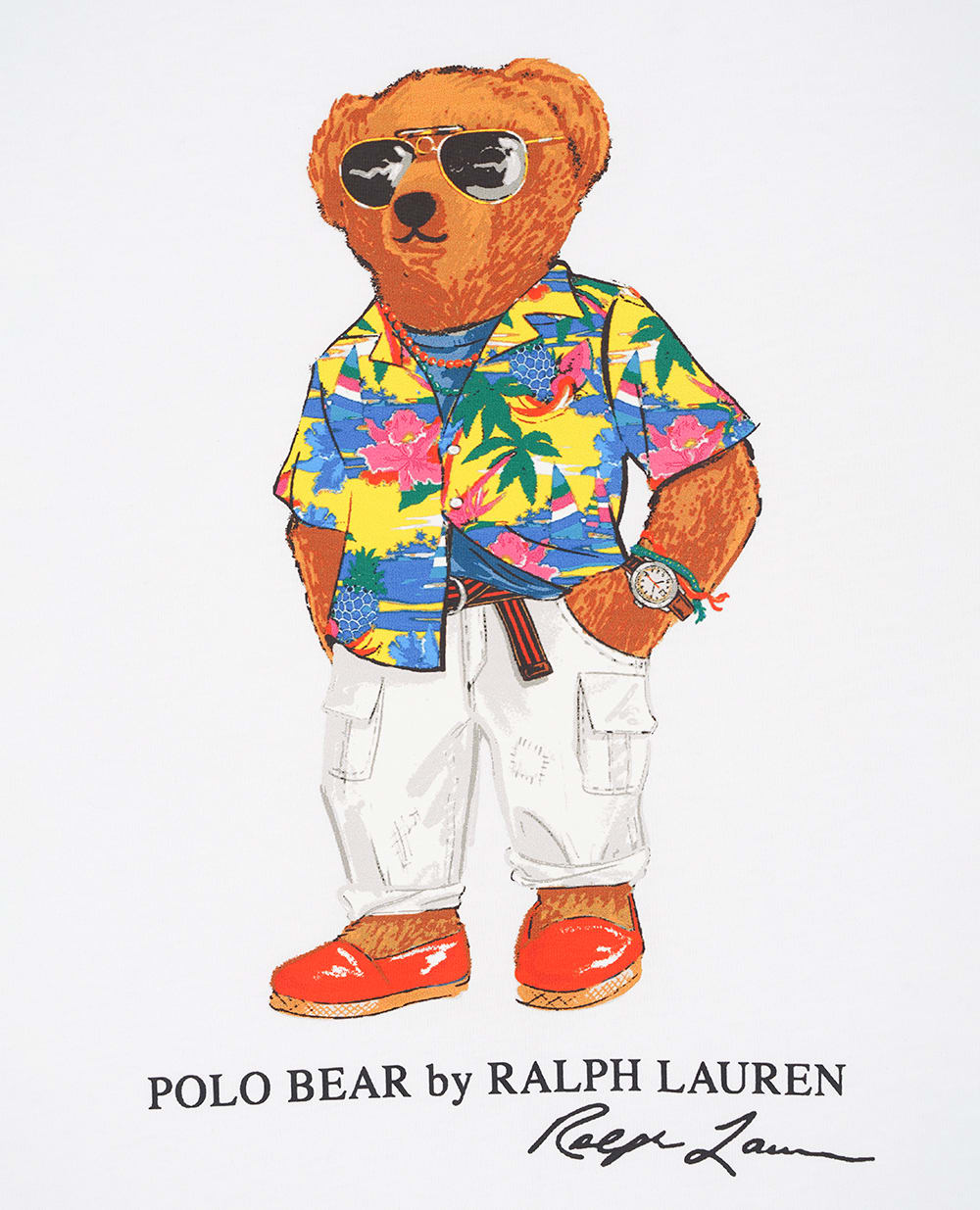 Дитяча футболка Polo Bear Polo Ralph Lauren Kids 323853828030, білий колір • Купити в інтернет-магазині Kameron