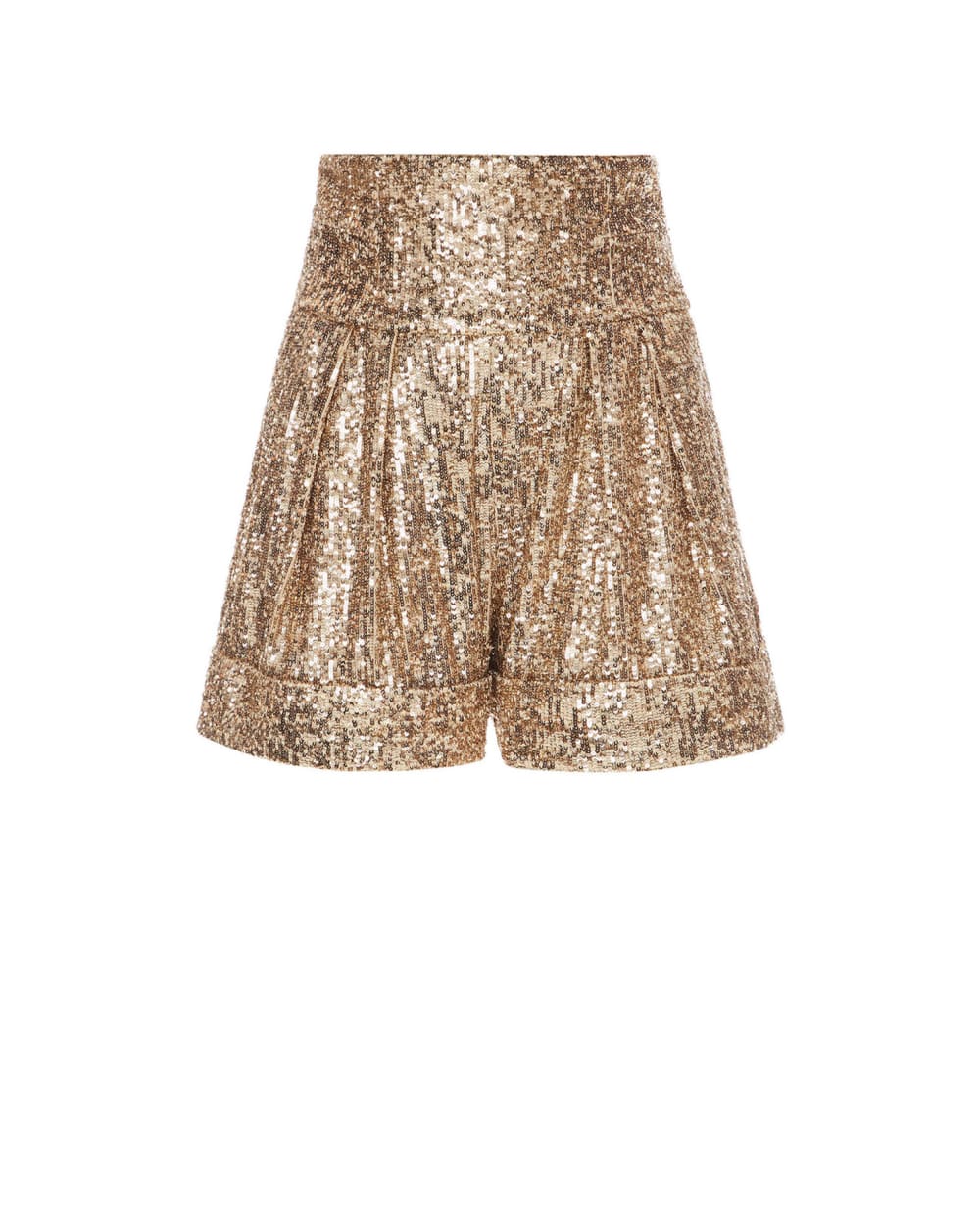 Шорты Balmain VF15026X444, золотой цвет • Купить в интернет-магазине Kameron