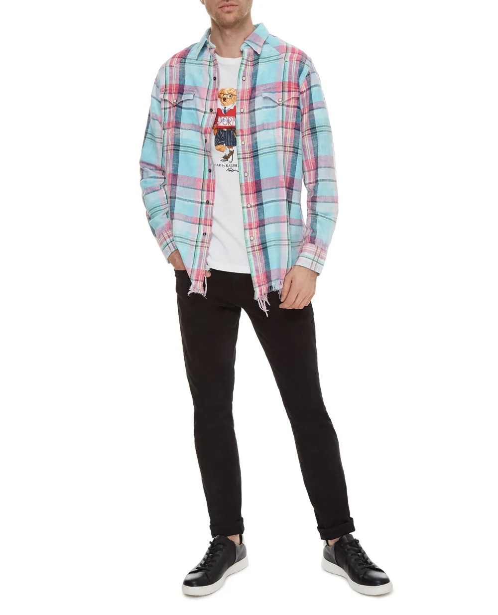 Футболка Polo Ralph Lauren 710803488002, белый цвет • Купить в интернет-магазине Kameron