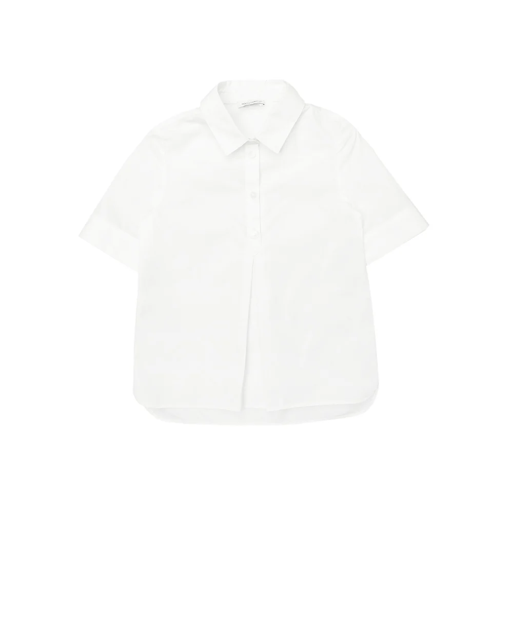 Дитяча блуза Dolce&Gabbana Kids L52S02-FU5MQ-S, білий колір • Купити в інтернет-магазині Kameron