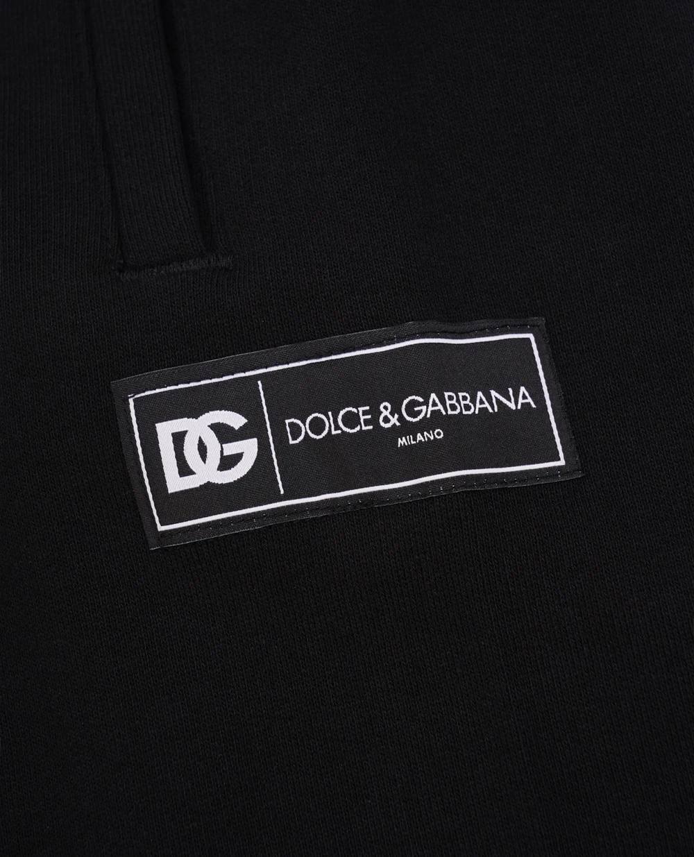 Детские спортивные брюки (костюм) Dolce&Gabbana Kids L4JPFE-G7M4G-B, черный цвет • Купить в интернет-магазине Kameron