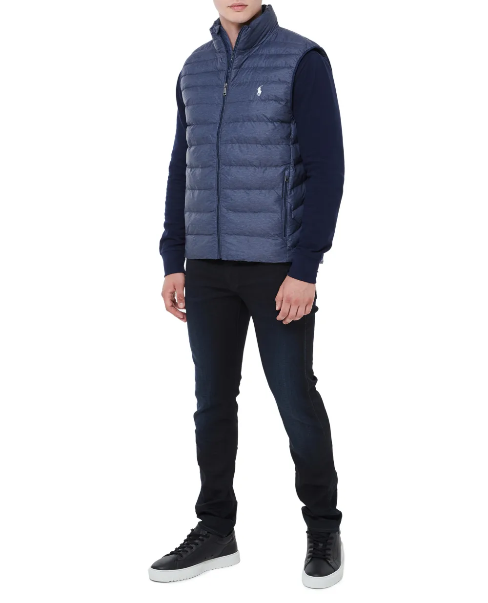 Жилет Polo Ralph Lauren 710810898033, синий цвет • Купить в интернет-магазине Kameron