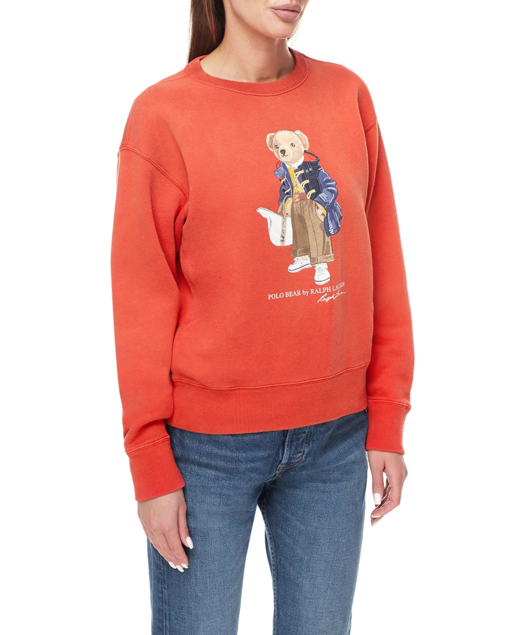Свитшот Polo Bear Polo Ralph Lauren 211910127001, красный цвет • Купить в интернет-магазине Kameron