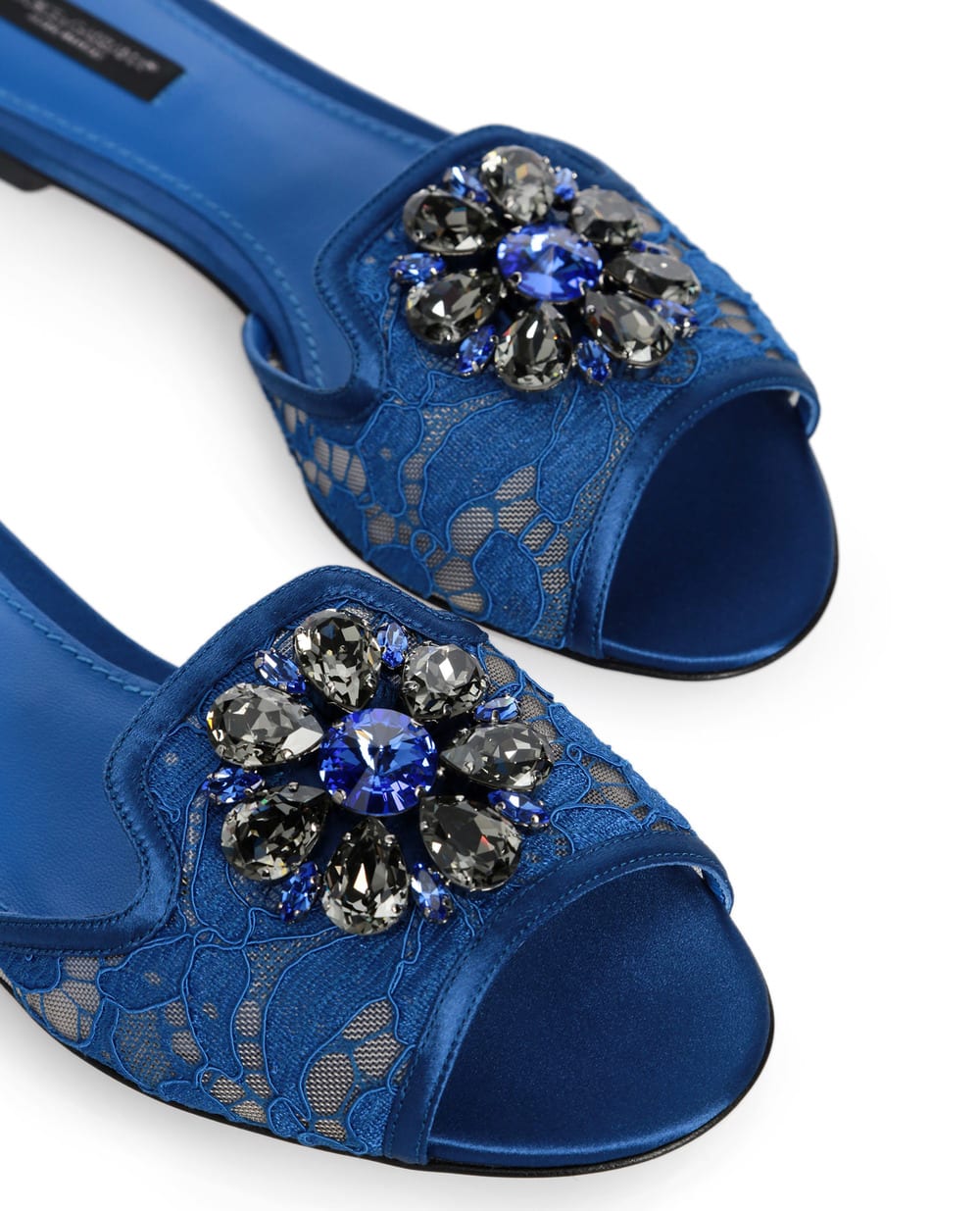 Мюли Lase Dolce&Gabbana CQ0023-AL198, синий цвет • Купить в интернет-магазине Kameron