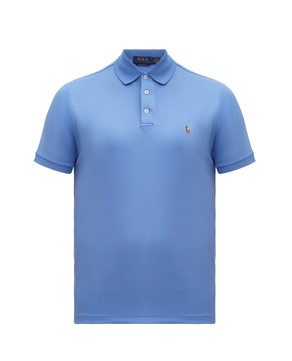 Поло Interlock Polo Ralph Lauren 710704319140, синий цвет • Купить в интернет-магазине Kameron