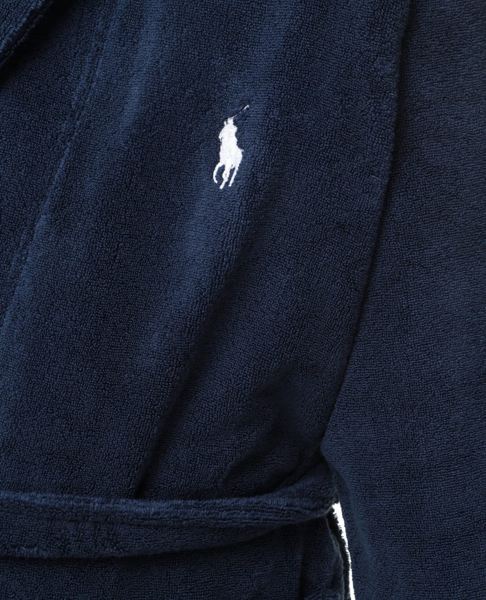 Махровий халат Polo Ralph Lauren 714853990001, синій колір • Купити в інтернет-магазині Kameron