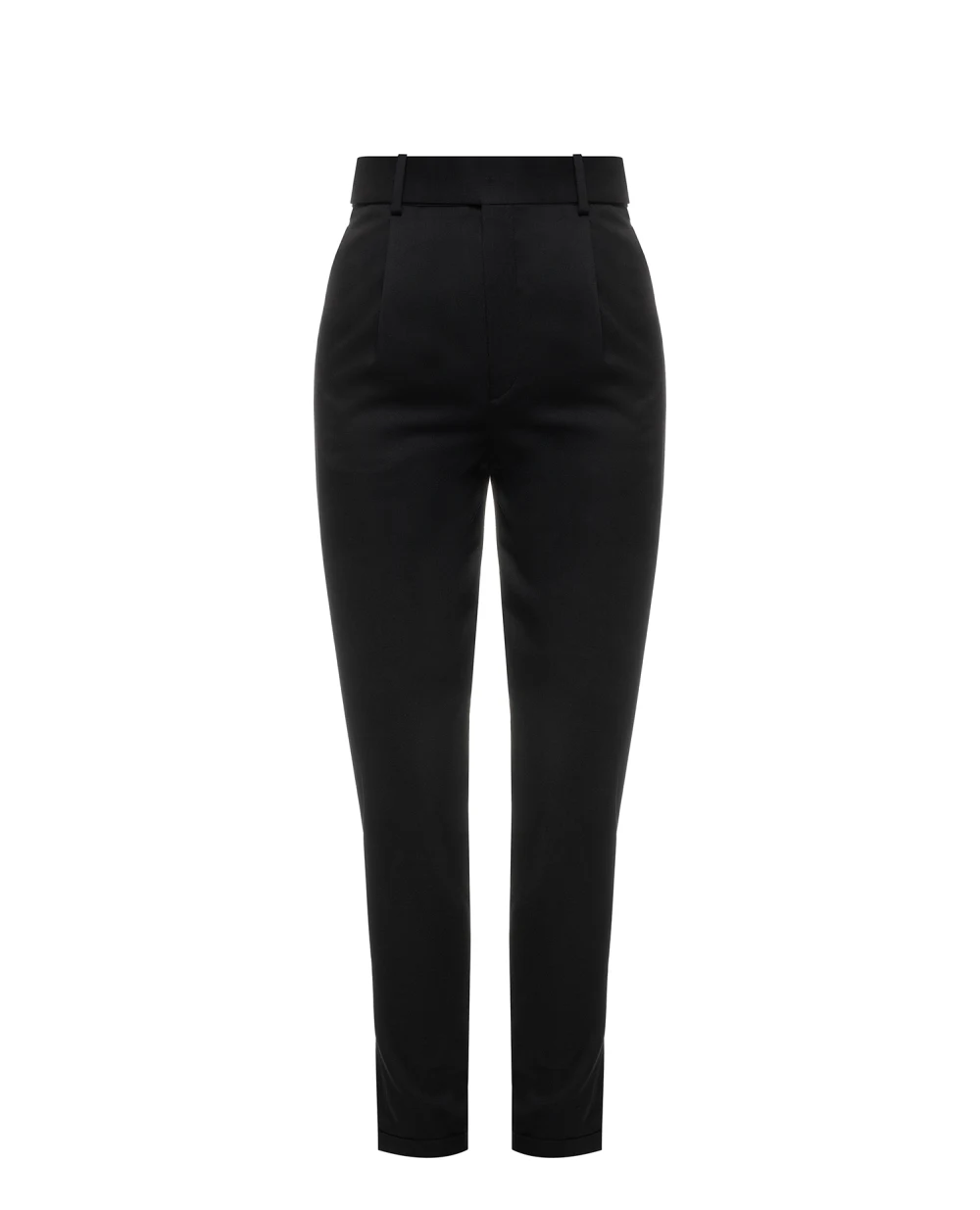 Шерстяные брюки Saint Laurent 576644-Y173Q, черный цвет • Купить в интернет-магазине Kameron
