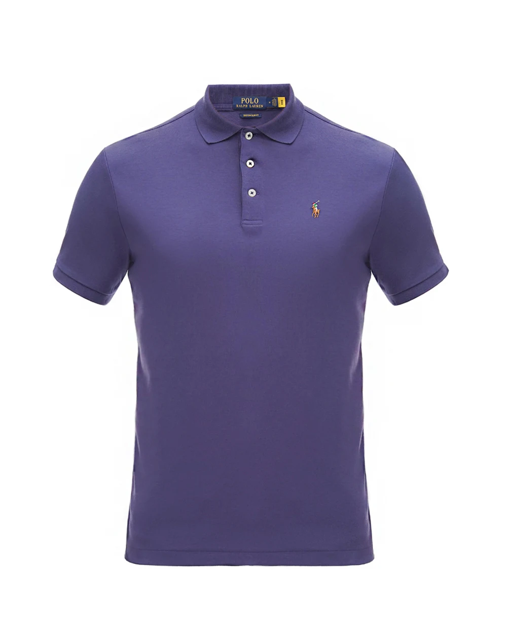 Поло Interlock Polo Ralph Lauren 710704319125, синий цвет • Купить в интернет-магазине Kameron