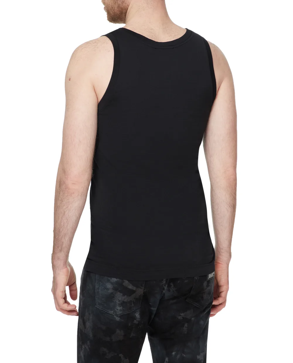 Майка Dolce&Gabbana G8QI9T-FU7EQ, черный цвет • Купить в интернет-магазине Kameron