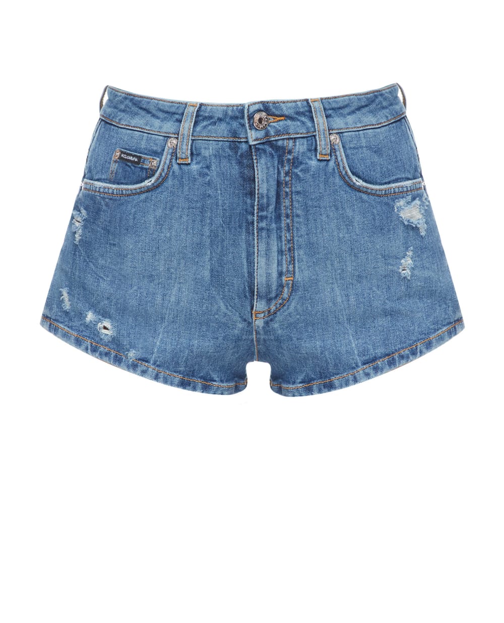 Джинсовые шорты Dolce&Gabbana FTCDDD-G8HU3, синий цвет • Купить в интернет-магазине Kameron