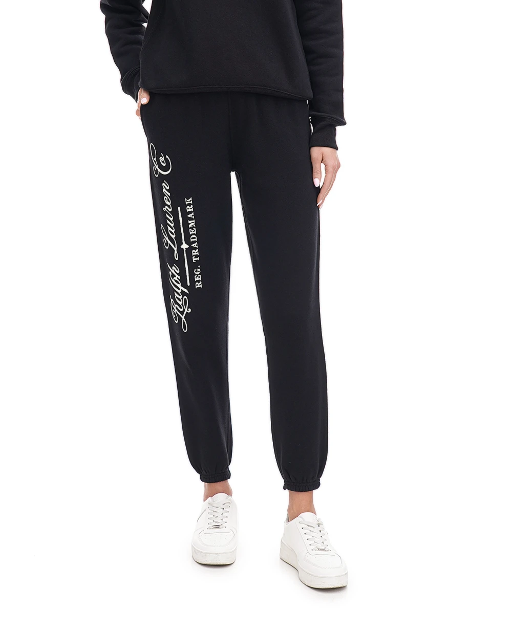 Спортивные брюки (костюм) Polo Ralph Lauren 211916118001, черный цвет • Купить в интернет-магазине Kameron