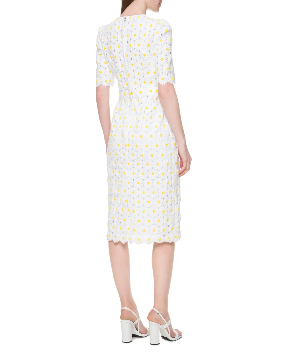 Сукня Dolce&Gabbana F6UL6T-HLMHJ, білий колір • Купити в інтернет-магазині Kameron