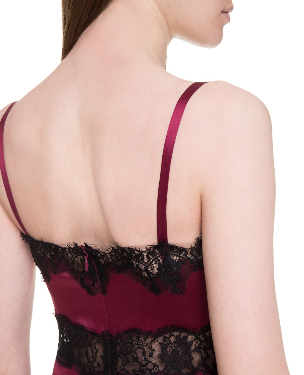 Нічна сорочка Dolce&Gabbana F6A5FT-FURAG, бордовий колір • Купити в інтернет-магазині Kameron