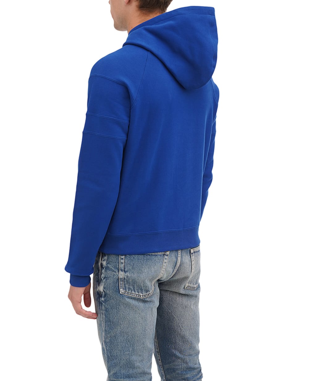Худи Saint Laurent 732313-Y37CG, синий цвет • Купить в интернет-магазине Kameron