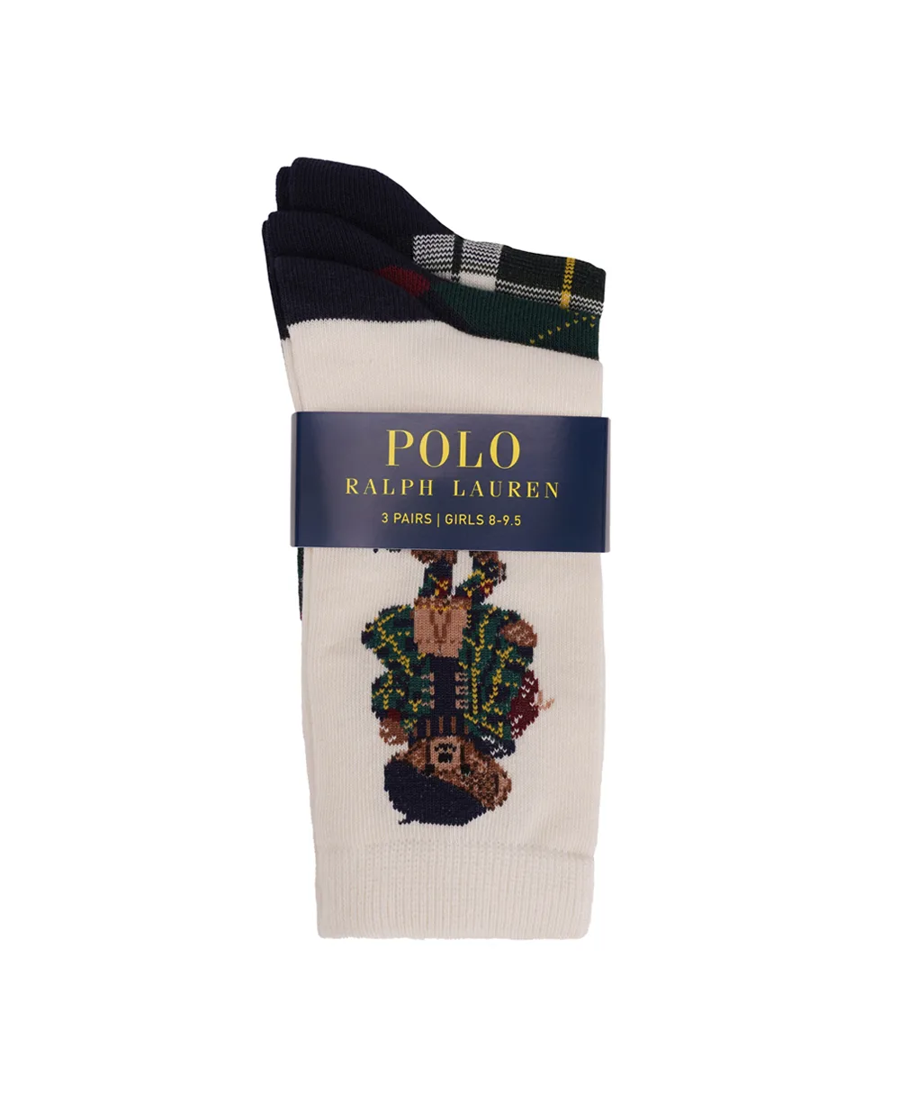 Дитячі шкарпетки Polo Bear (3 пари) Polo Ralph Lauren Kids 448927591001, різнокольоровий колір • Купити в інтернет-магазині Kameron