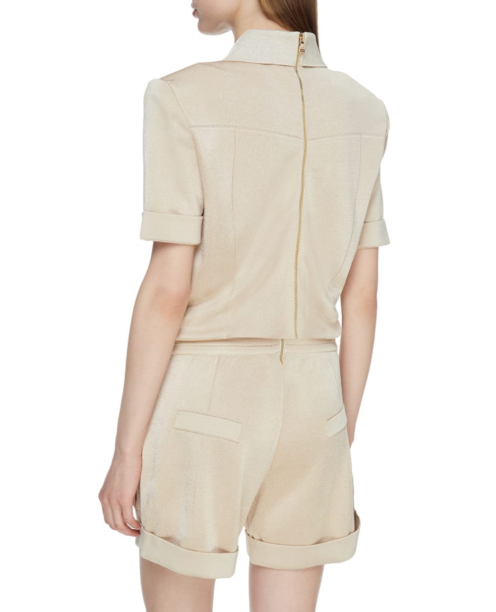 Комбінезон Balmain VF15292K223, бежевий колір • Купити в інтернет-магазині Kameron