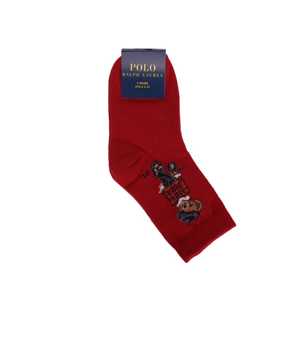 Детские носки Polo Bear (3 пары) Polo Ralph Lauren Kids 446927590001, разноцветный цвет • Купить в интернет-магазине Kameron
