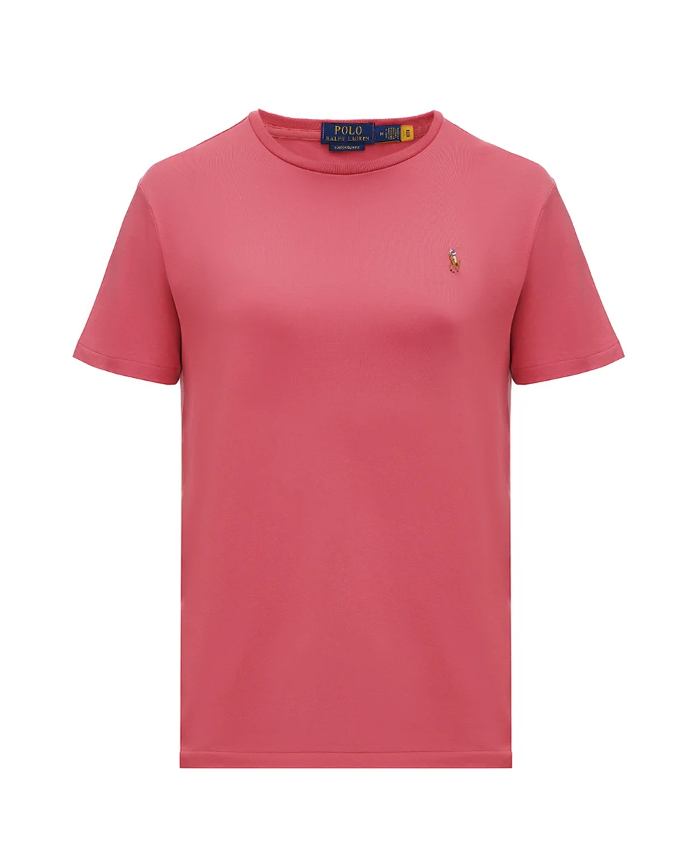 Футболка Polo Ralph Lauren 710740727082, кораловий колір • Купити в інтернет-магазині Kameron