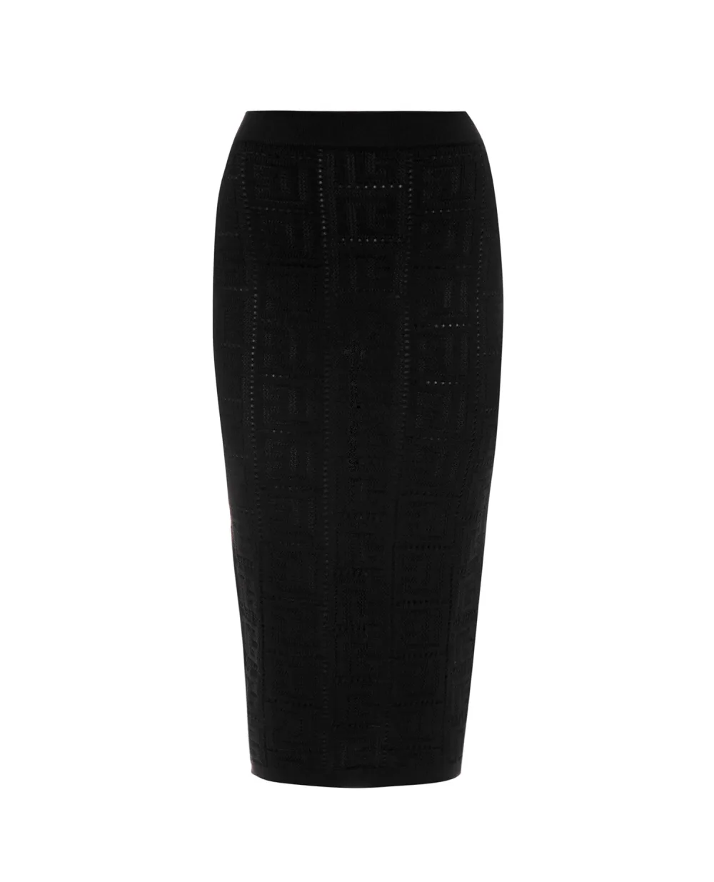 Юбка Balmain XF1LD041KB16, черный цвет • Купить в интернет-магазине Kameron