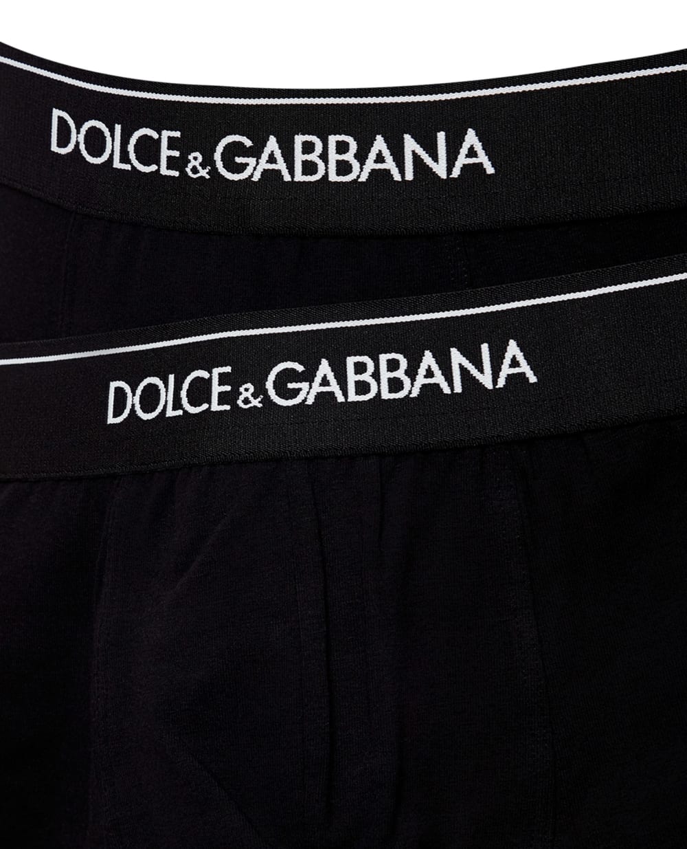 Боксеры (2 шт.) Dolce&Gabbana M9C07J-ONN95, черный цвет • Купить в интернет-магазине Kameron