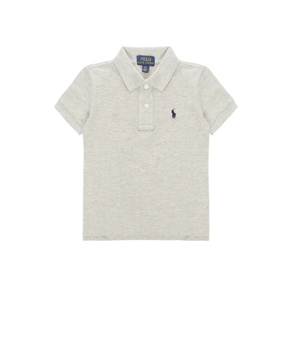 Детское поло Polo Ralph Lauren Kids 321603252002, серый цвет • Купить в интернет-магазине Kameron