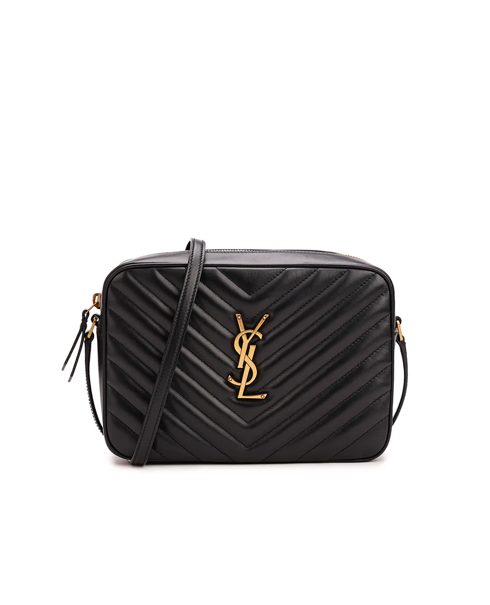 Кожаная сумка Lou Camera Bag Saint Laurent 761554-DV707, черный цвет • Купить в интернет-магазине Kameron